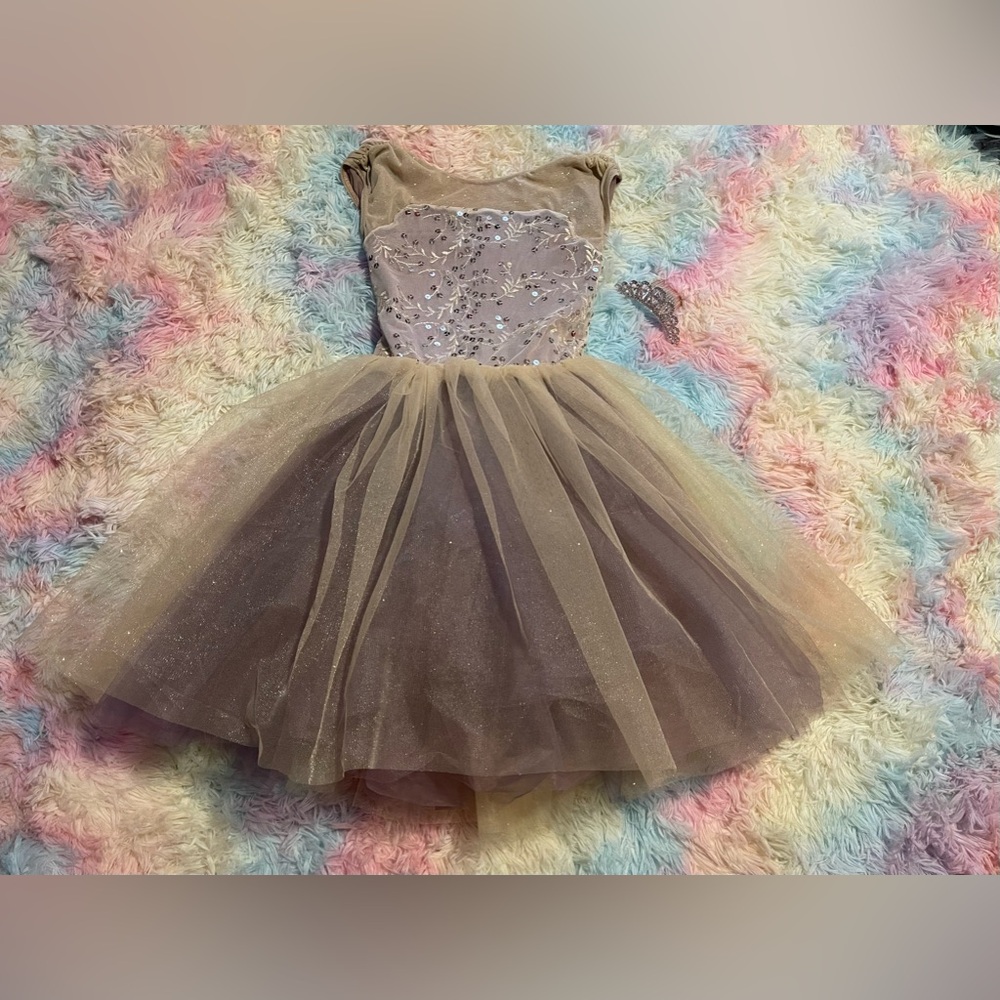 Weissmans Gold and lavender tutu